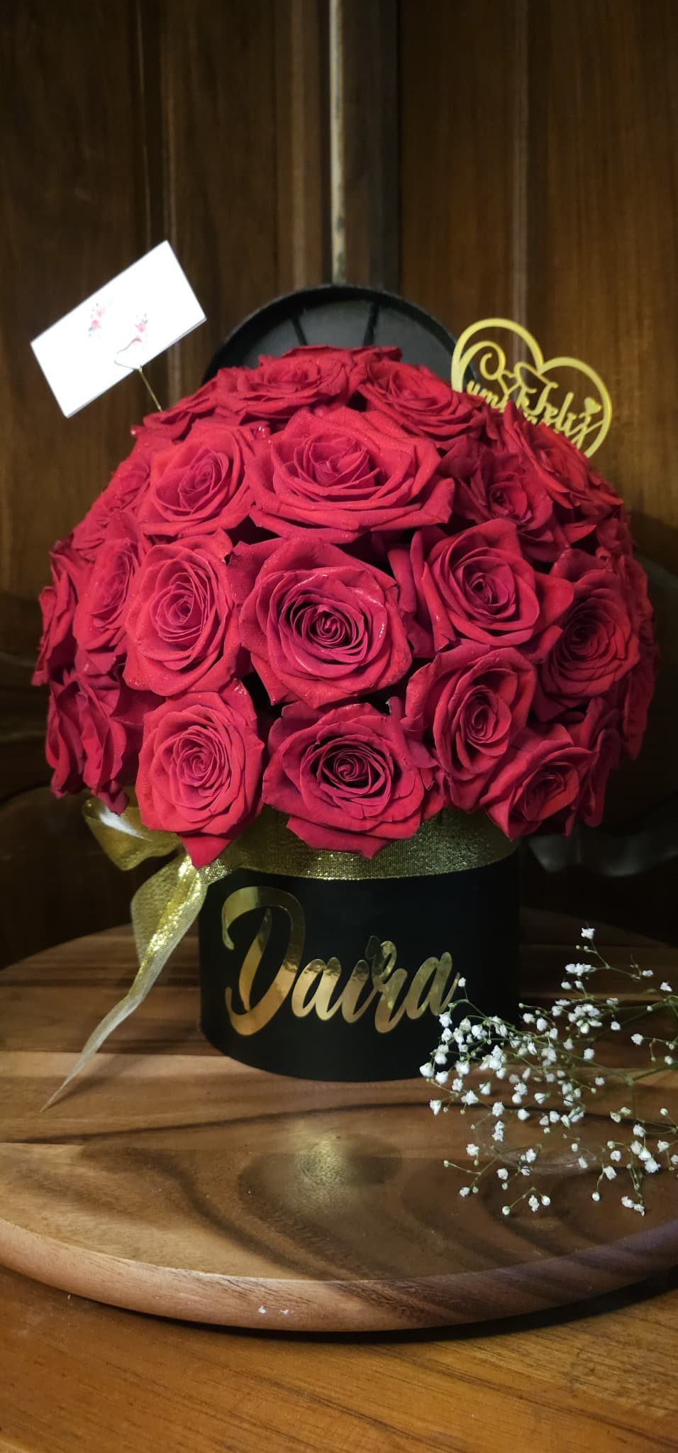 Rosas rojas premium de AMORNFLOR